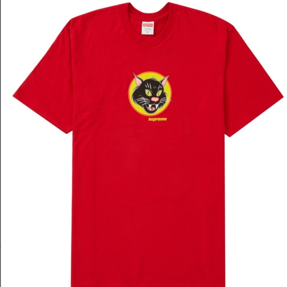 Supreme Black Cat Tee